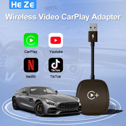 BOÎTIER ADAPTATEUR CARPLAY NETFLIX ET AUTRES